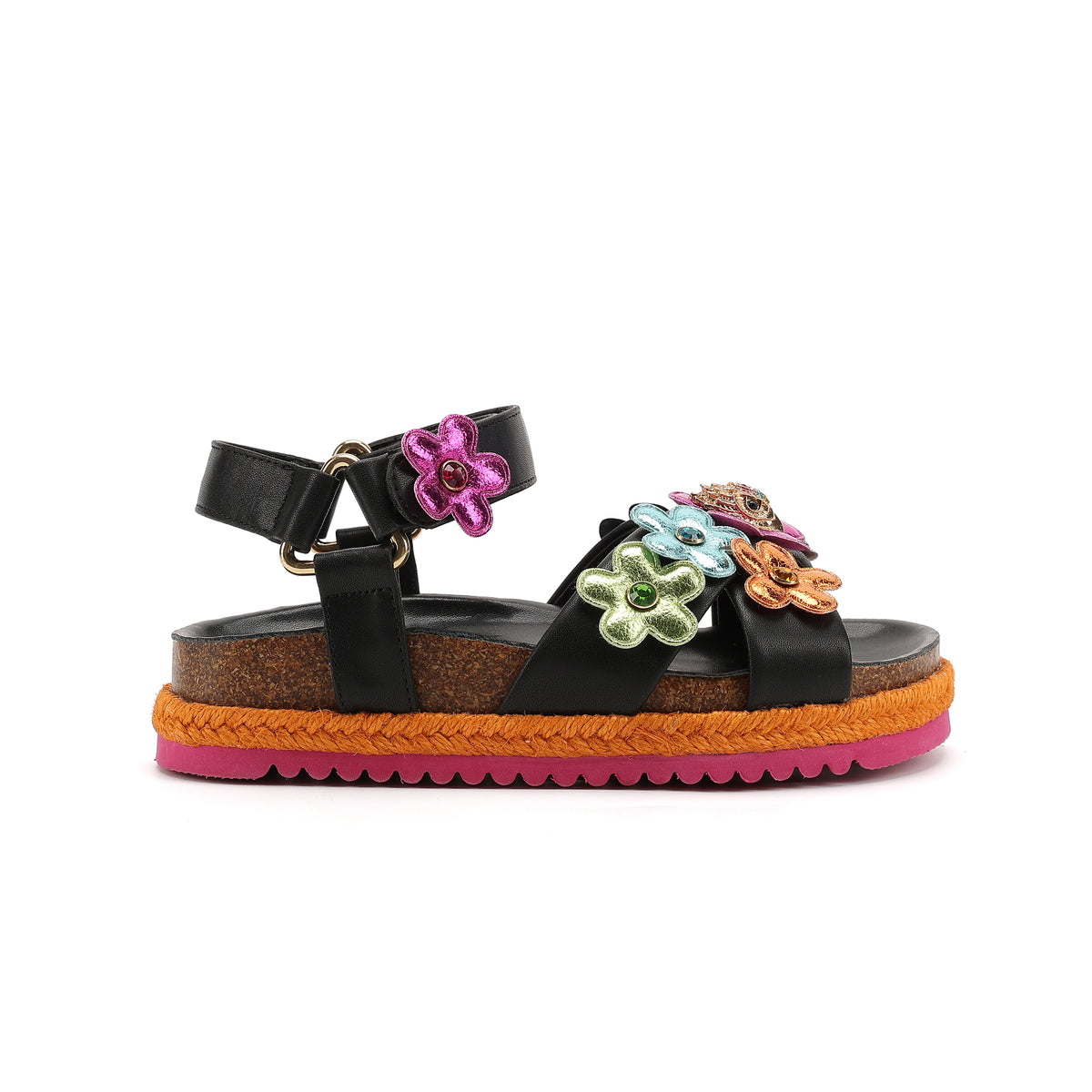 KURTGEIGER_MINIKENSINGTONFLOWER_KGS26ES4_BLACKMULTI_ANGLE1
